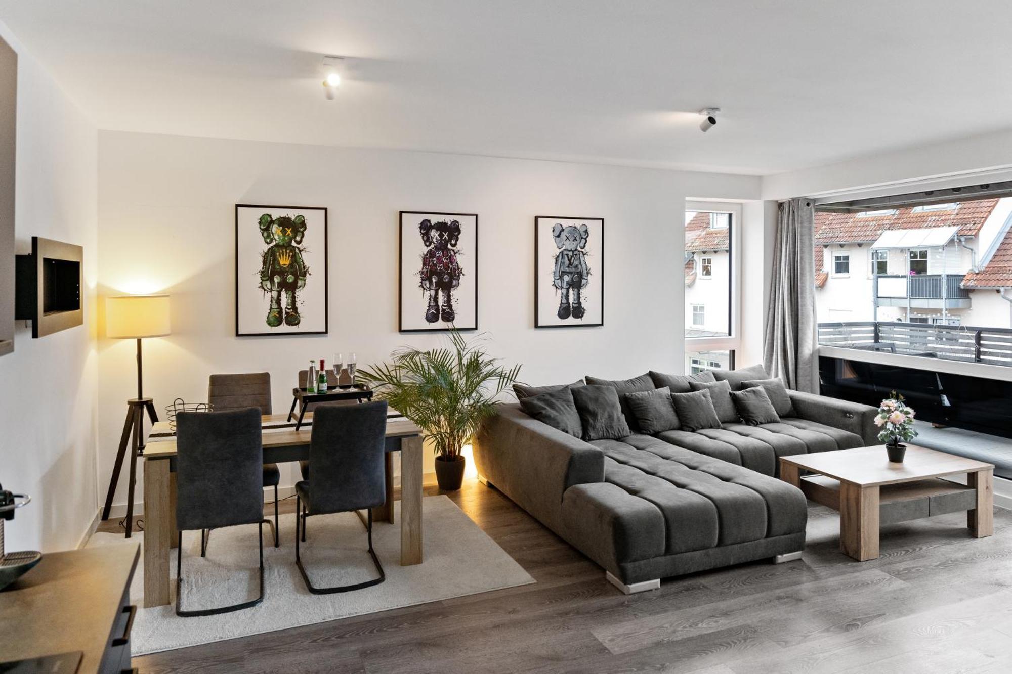 Modern Style Business Suite - Office - Kitchen - Balcony 黑措根奥拉赫 外观 照片